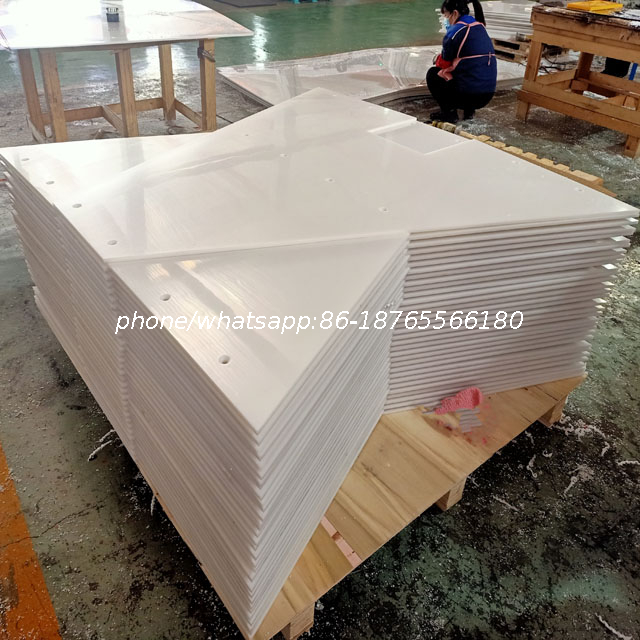 UHMW-PE Black Polyethylene Sheet UHMWPE Chute Liner