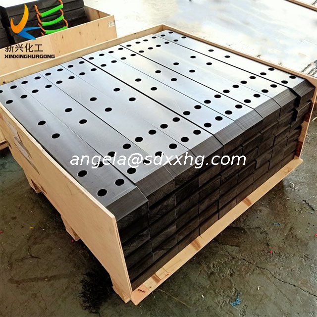 Amphibious Excavator Undercarriage UHMWPE Track Plate UHMWPE Palte Track